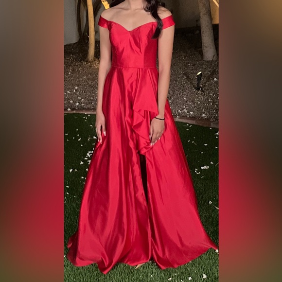 Red Prom Dress - Picture 2 of 2